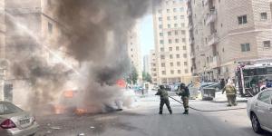 «الإطفاء» تُسيطر على حريق ثلاث مركبات في الفروانية - نجد الاخبارية