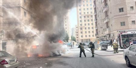 «الإطفاء» تُسيطر على حريق ثلاث مركبات في الفروانية - نجد الاخبارية