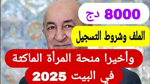 الحق بسرعة يا ست الكل: منحة المرأة الماكثة في البيت 2025.. التسجيل ببلاش ومن غير تعقيد!