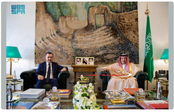 نائب وزير الخارجية يستقبل سفير جمهورية تركيا لدى المملكة