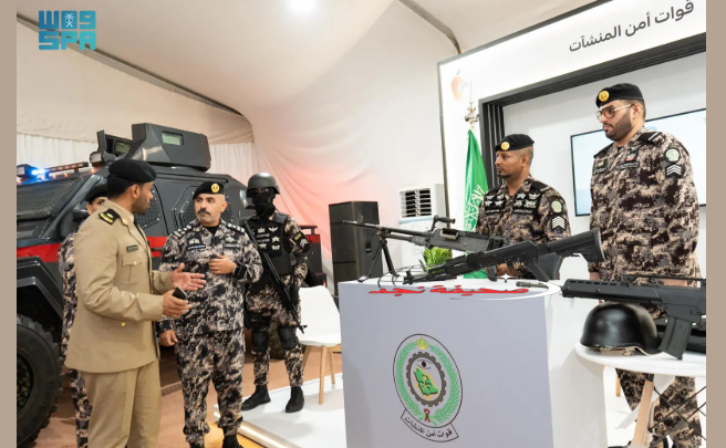 قوات أمن المنشآت تشارك في مهرجان المانجو والفواكه الاستوائية بجازان