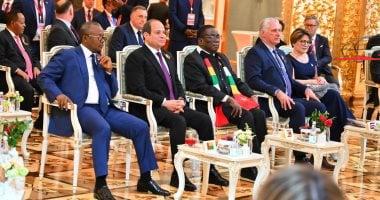 الرئيس السيسي يشارك فى حفل عشاء أقامه بوتين للرؤساء بمناسبة عيد النصر.. صور
