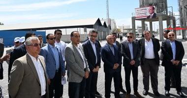 رئيس الوزراء يشهد افتتاح محطة الصب الجاف “أقماح” بميناء غرب بورسعيد