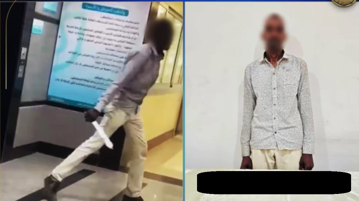 بلطجي بالسلاح الأبيض يرعب دكاترة وممرضين في مستشفى أسوان! اعرف التفاصيل