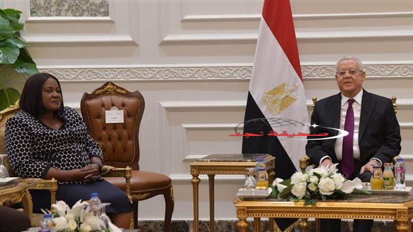 رئيس مجلس النواب يؤكد موقف مصر بسرعة وقف إطلاق النار في قطاع غزة