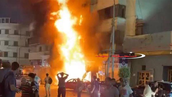 حريق مصر الجديدة.. مصرع عامل إثر اندلاع النيران بمطعم سيتي كريب بميدان سفير