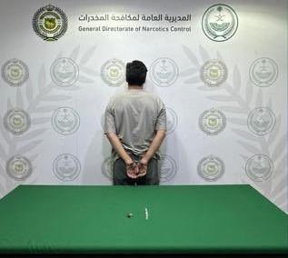القبض على مواطن في #الحدود_الشمالية لترويجه الحشيش المخدر #عاجل