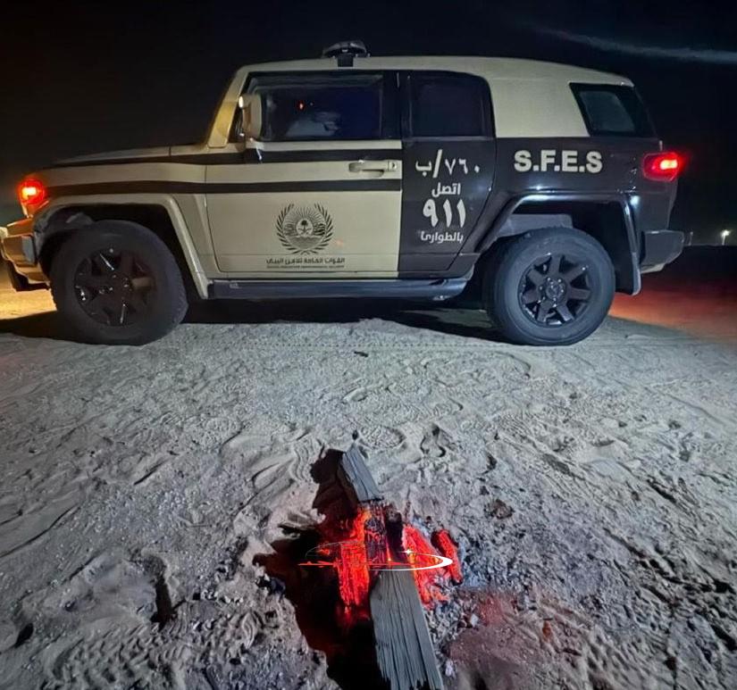 “الأمن البيئي” يضبط مواطنًا مخالفًا لإشعاله النار في أراضي الغطاء النباتي #عاجل