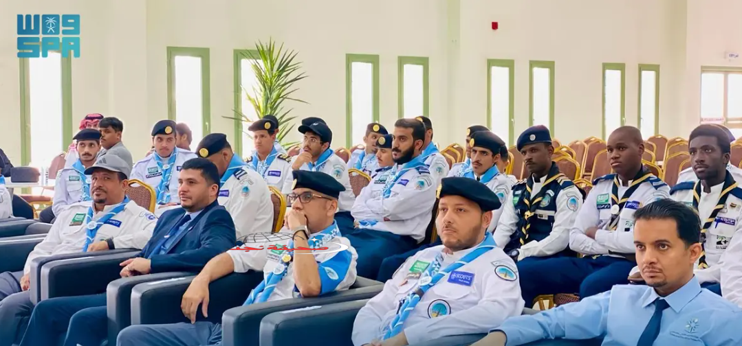 الكلية التقنية بمكة تنظم المعسكر الكشفي الإعدادي لكشافيها المشاركين في موسم الحج