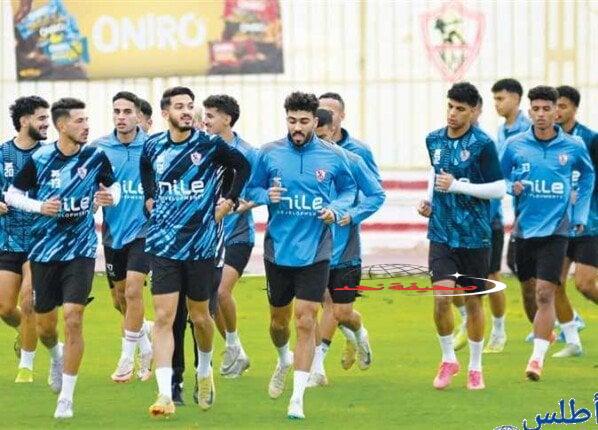 يلا يا رجالة: أيمن الرمادي يجهز لاعبي الزمالك لمباراة فاركو في الدوري