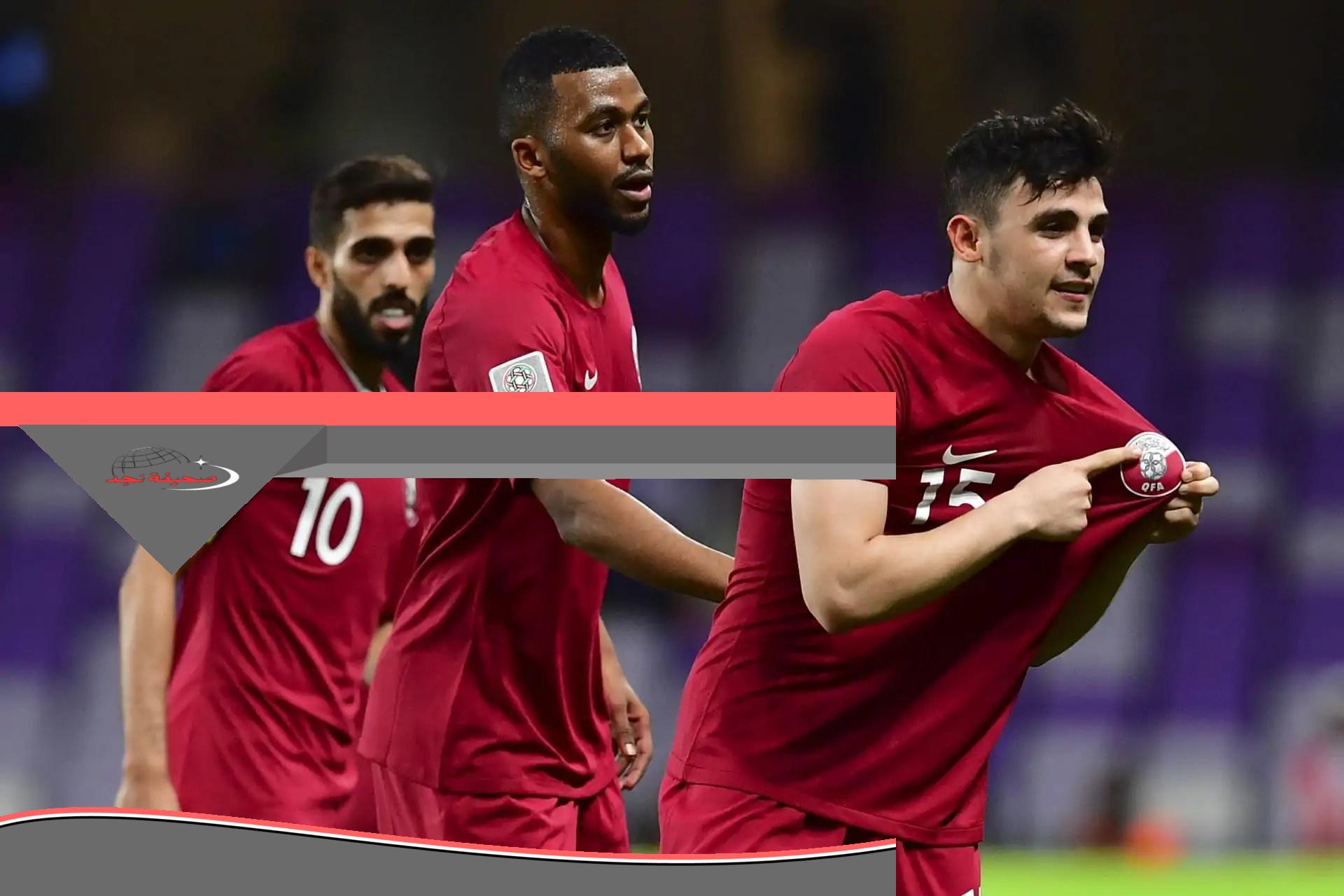 أكرم عفيف يقود الهجوم في التشكيل الرسمي لمنتخب قطر
