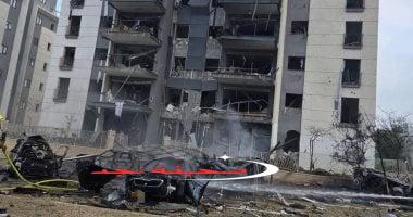 «لحظات مرعبة» حالة من الهلع فى بئر السبع بعد سقوط صاروخ إيراني مصور
