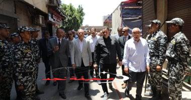 «قلب القاهرة ينبض» محافظ القاهرة يتابع جهود الإنقاذ في انهيار عقاري حدائق القبة