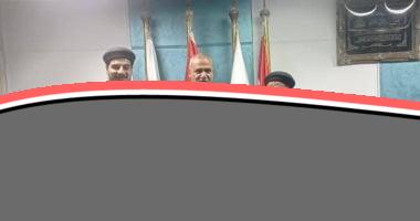 رئيس مدينة طور سيناء يتلقى تهاني عيد الأضحى من القس مينا سعد