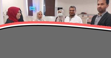 جولة تفقدية لمسؤولة صحة الإسماعيلية في مستشفى التل الكبير خلال عطلة العيد