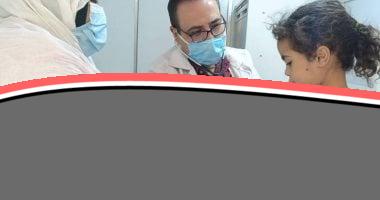 المنيا: قوافل طبية تقدم خدمات مجانية لـ 2096 مواطنا بسمالوط