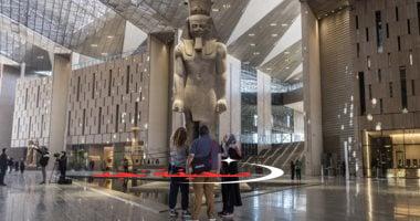 «في رحاب التاريخ» رئيس وزراء صربيا يتفقد المتحف المصري الكبير ومتحف الحضارة والأهرامات