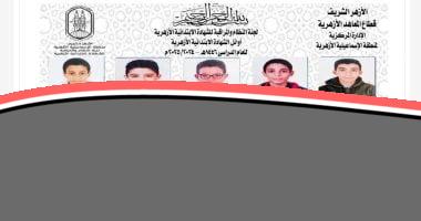 الإسماعيلية الأزهرية تكشف النقاب عن أسماء الطلاب المتفوقين في الشهادة الابتدائية