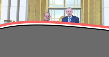 «تضامناً مع فلسطين» الرئيسان السيسي وأردوغان يشددان على رفض تهجير الفلسطينيين