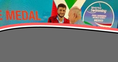 «بطل من ذهب!» زياد طارق يحرز برونزية في بطولة المكسيك الدولية للسباحة البارالمبية