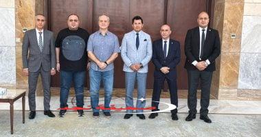«لقاء مثمر» وزير الرياضة يستقبل رئيس اتحاد رفع الأثقال والمدرب الفني المستحدث للمنتخب