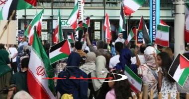 «غضب عارم في فيينا» ضعوا حدا لعدوان إسرائيل.. مظاهرة تندد بالهجمات على فلسطين وإيران