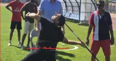 «حصريًا» كواليس استعدادات منتخب ألعاب القوى لرمي الرمح بسموحة