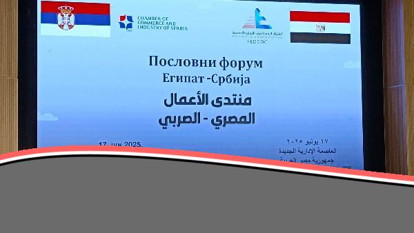 «خطوة نحو التكامل» أحمد الوكيل يطلق مبادرة لتحالف صناعي وتجاري ثلاثي بين مصر وصربيا والمناطق الحرة