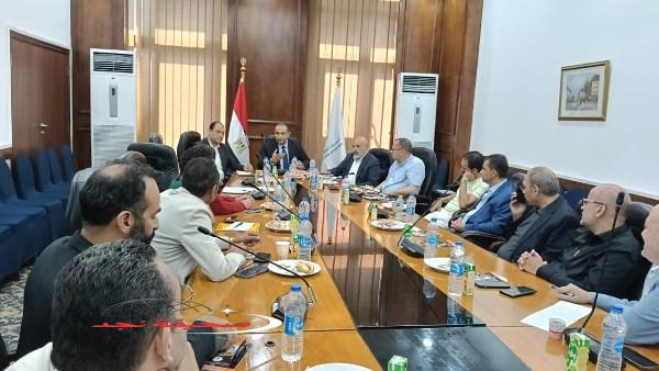 «لقاء مثمر» اجتماع بين شعبة الذهب ورئيس مصلحة دمغ المصوغات لبحث تحديات الصناعة والتصدير