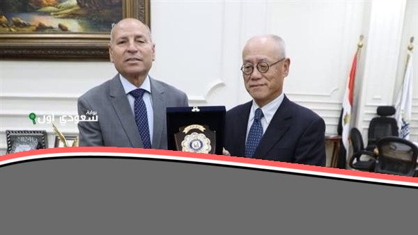 محافظ القاهرة وسفير اليابان يبحثان تعزيز التعاون المشترك
