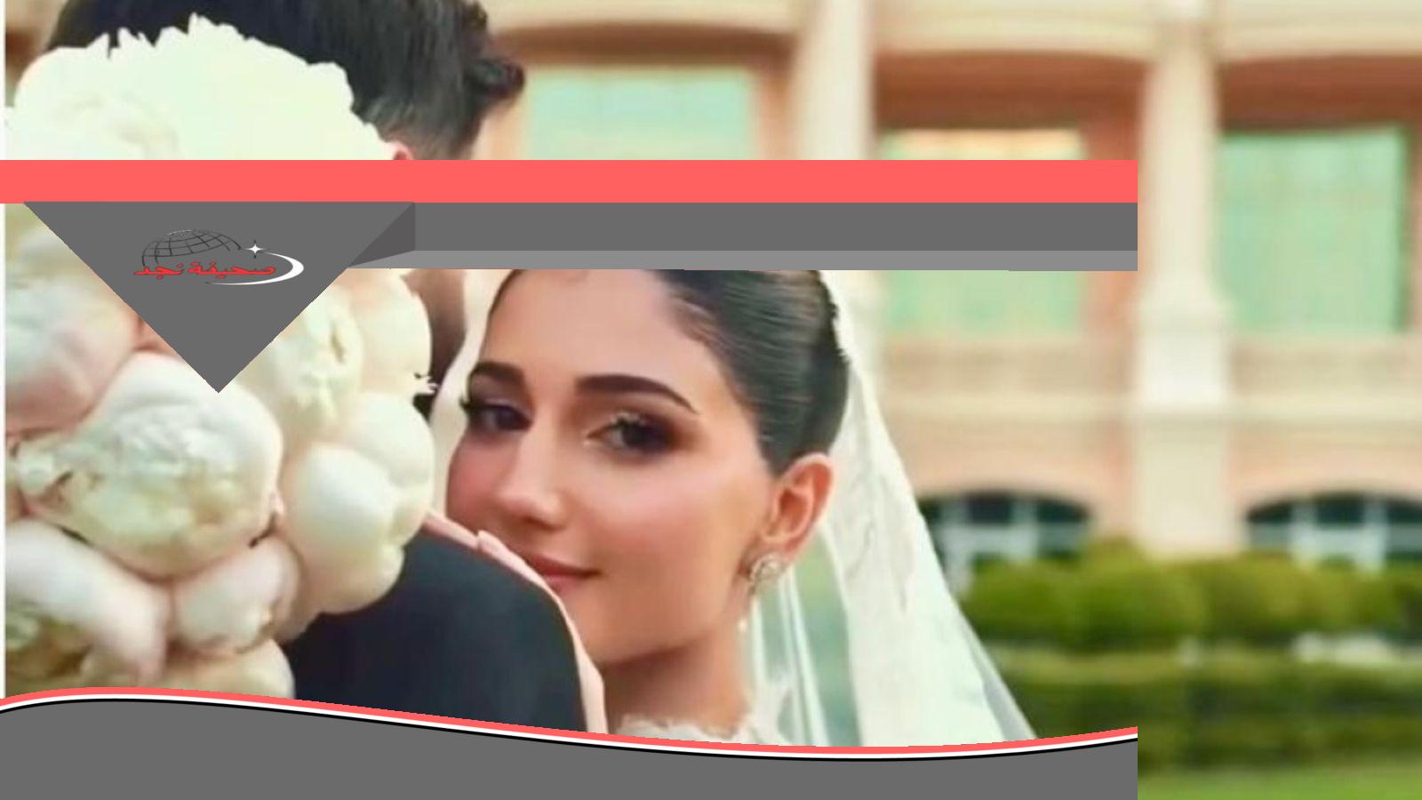 «إطلالة ساحرة» شيرين بيوتي بلمسة ملكية في زفافها بتصميم رامي القاضي