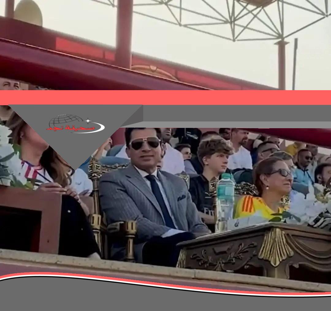 أشرف صبحي وزير الشباب والرياضة يحضر قمة كولومبيا وأمريكا في بطولة خوفو الدولية