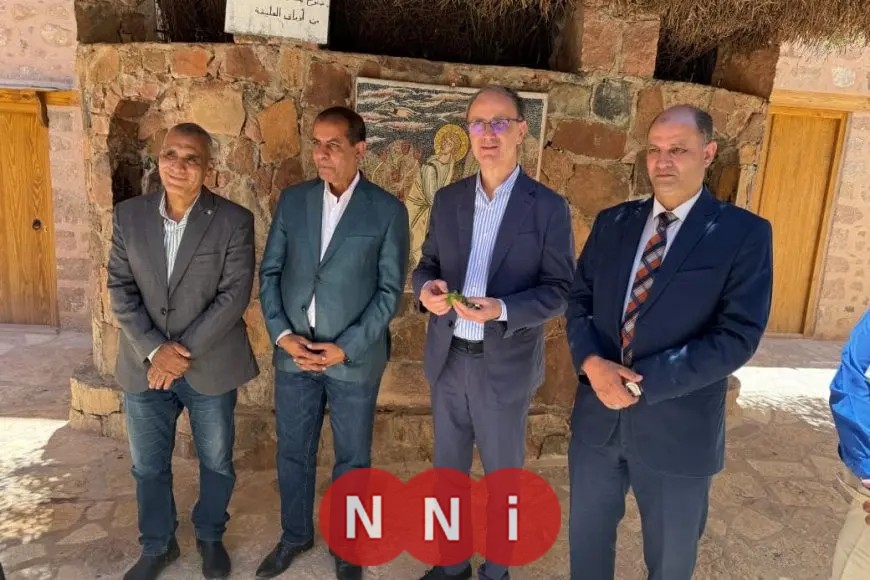 «خطوة تاريخية» رئيس وزراء صربيا في رحاب دير سانت كاترين بسيناء الجنوبية