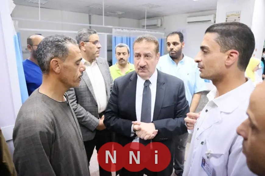 «اطمئنوا يا أهلنا» محافظ المنوفية يتابع حالة مصابي حادث الطريق الإقليمي