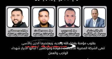«في قلوبنا» أسماء ضحايا فاجعة حريق سنترال رمسيس من أسرة المصرية للاتصالات