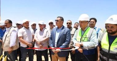 «جولة تفقدية» وزير الإسكان يتفقد محاور الطرق ومحطة معالجة مياه الشرب الجديدة بمدينة السادات