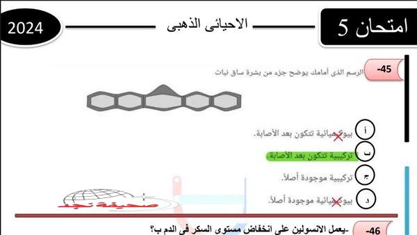 «ليلة امتحان الأحياء هتكون أسهل» مراجعة شاملة ومكثفة في الأحياء لطلاب الثانوية العامة