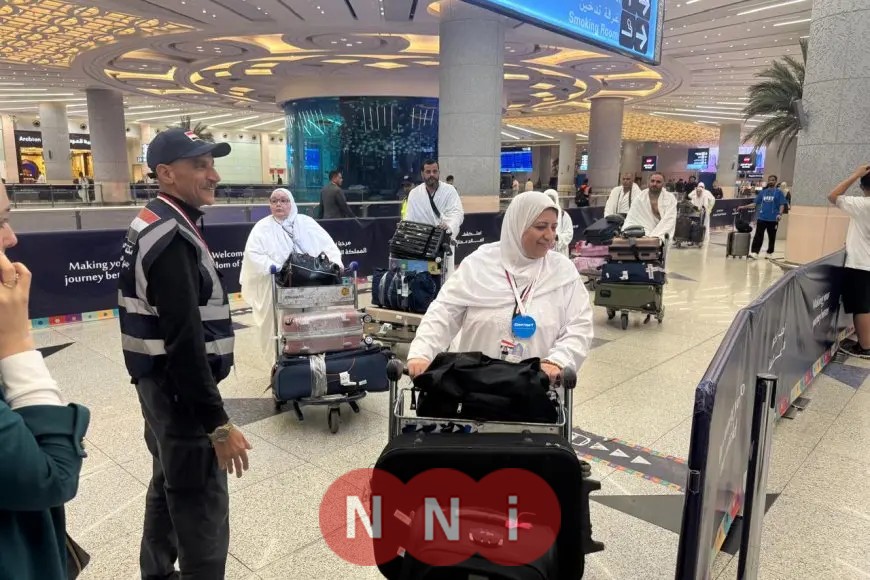«بأمان وسلام» وصول 9360 حاجًا مصريًا من بعثة القرعة إلى رحاب مكة