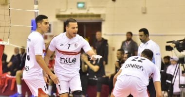 بعثة رجال طائرة الزمالك تتوجه إلى الإمارات اليوم للمشاركة فى دورة ودية