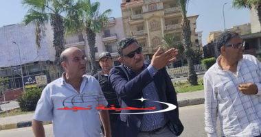 رئيس جهاز مدينة دمياط الجديدة يتفقد الأحياء السكنية والطرق بالمدينة