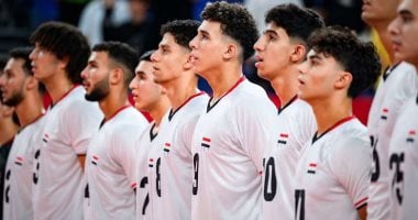 شباب الطائرة فى مواجهة الصين ببطولة العالم