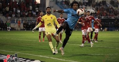 محمد شريف والشحات يشاركان بدلا من جراديشار وتريزيجيه فى تعادل الأهلي مع المحلة