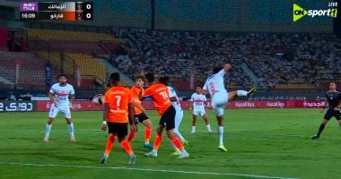 شيكو بانزا يسجل الهدف الأول للزمالك ضد فاركو