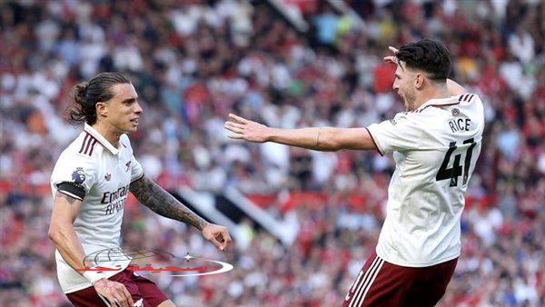 أرسنال يتقدم على مانشستر يونايتد في الشوط الأول بأولد ترافورد