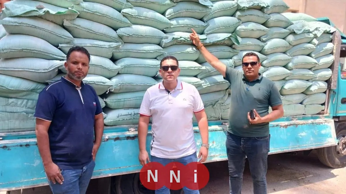 الجيزة: ضبط 38.5 طن من الدقيق البلدي المدعوم قبل بيعه في السوق السوداء