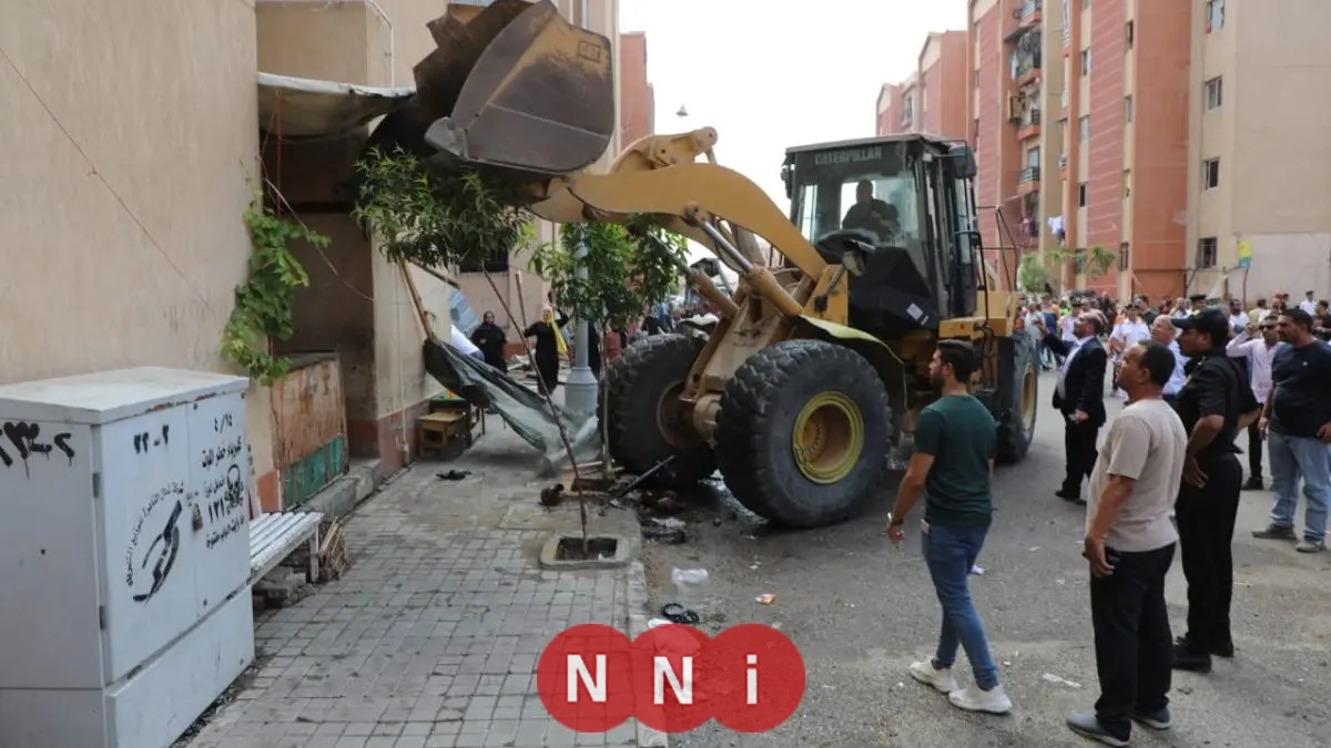 حملة واسعة لإزالة الإشغالات والتعديات في مدينة معًا