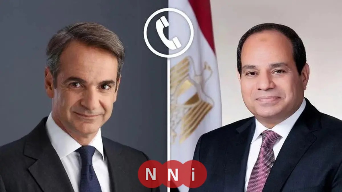 الرئيس السيسي يتلقى اتصالًا من رئيس وزراء اليونان لبحث جهود التهدئة في غزة