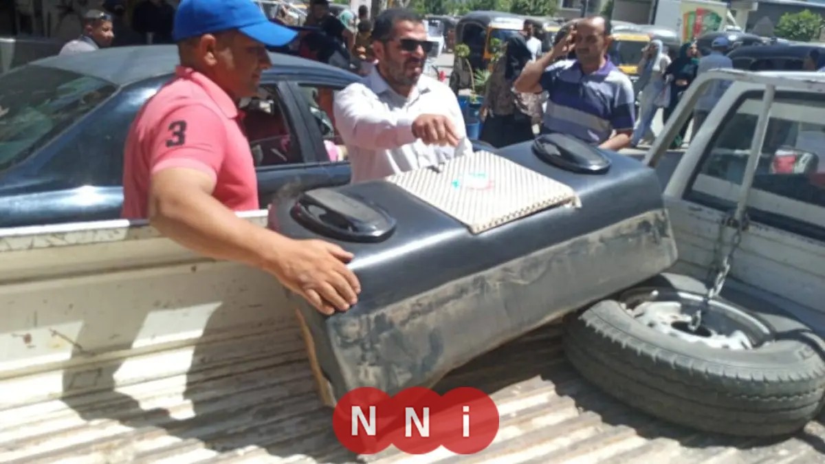 ضبط 61 جهاز صوت وسماعة داخل التكاتك في الدقهلية