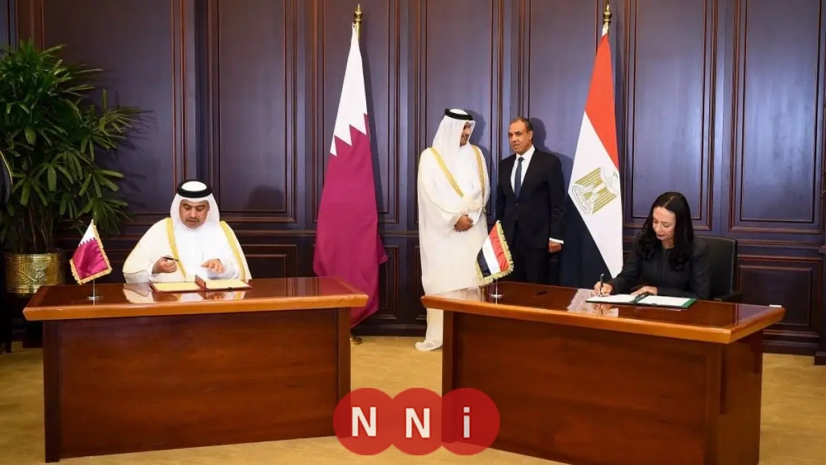 وزيرة التضامن ووزير المالية القطري يوقعان اتفاقية تعاون في مجال المعاشات والتأمينات