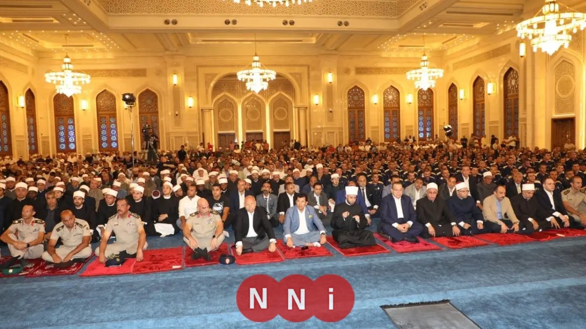 محافظ القاهرة ووزير الشباب والأوقاف يشاركون في صلاة الجمعة بمسجد العلي احتفالاً بالمولد النبوي
